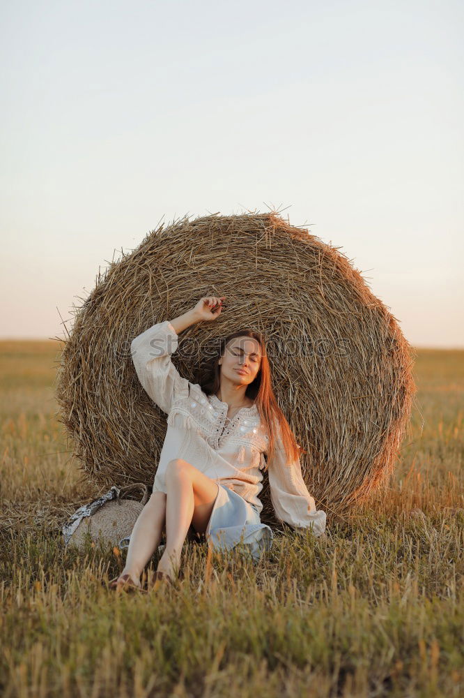 Similar – Image, Stock Photo Sylvia III Young woman