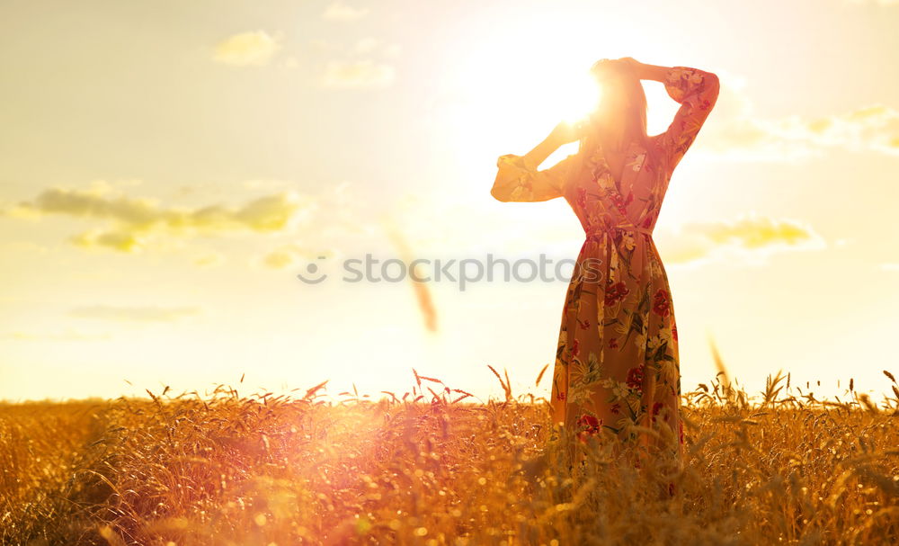 Similar – Image, Stock Photo summer silhouette