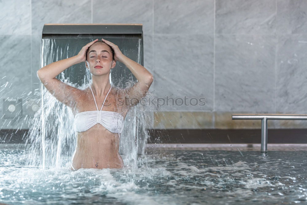 Similar – Image, Stock Photo Attractive woman at bathroom