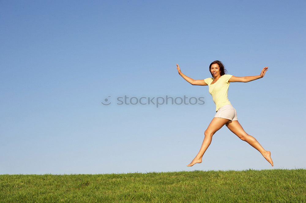 Similar – athletic woman resting