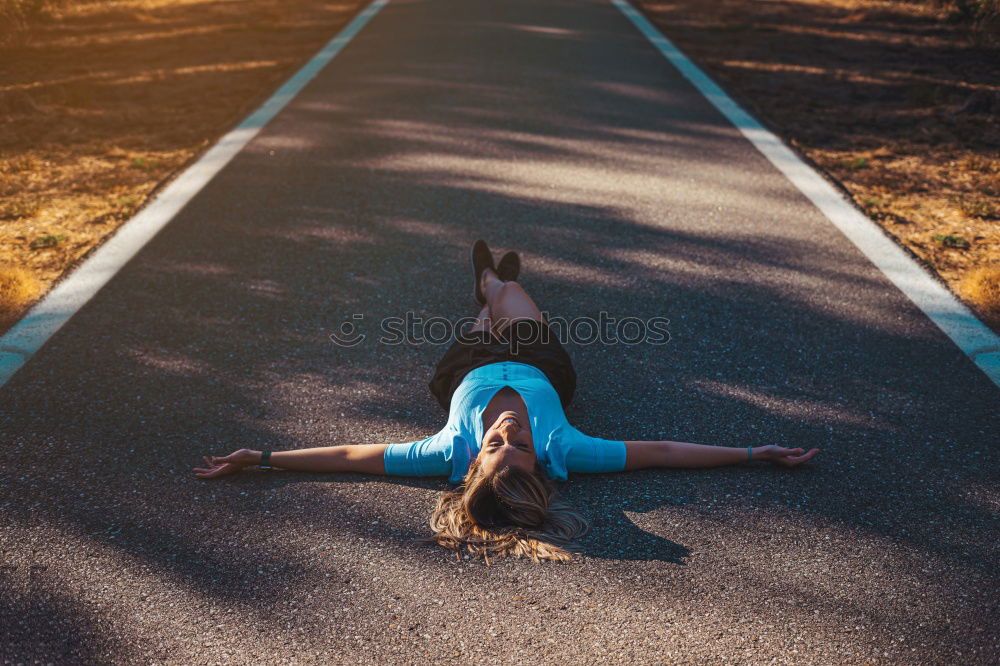 Similar – Young woman workout in a Urban Scenery.