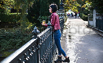 Similar – Image, Stock Photo In thought Human being