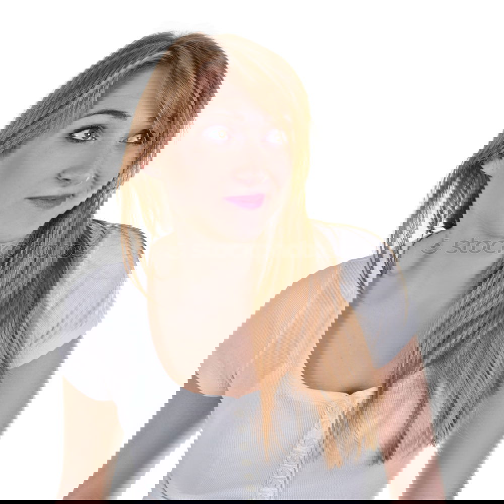 Similar – Image, Stock Photo . Feminine 1 Human being