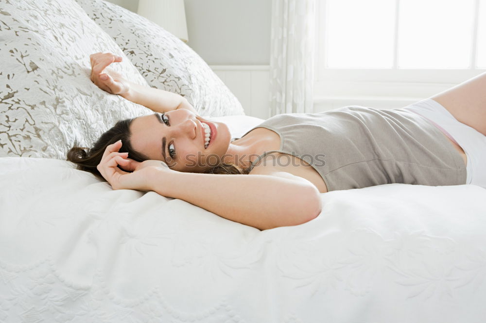 Similar – Image, Stock Photo Striped baby belly