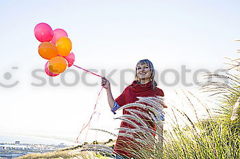 Similar – Image, Stock Photo Happiness concept, Close up shot of young women