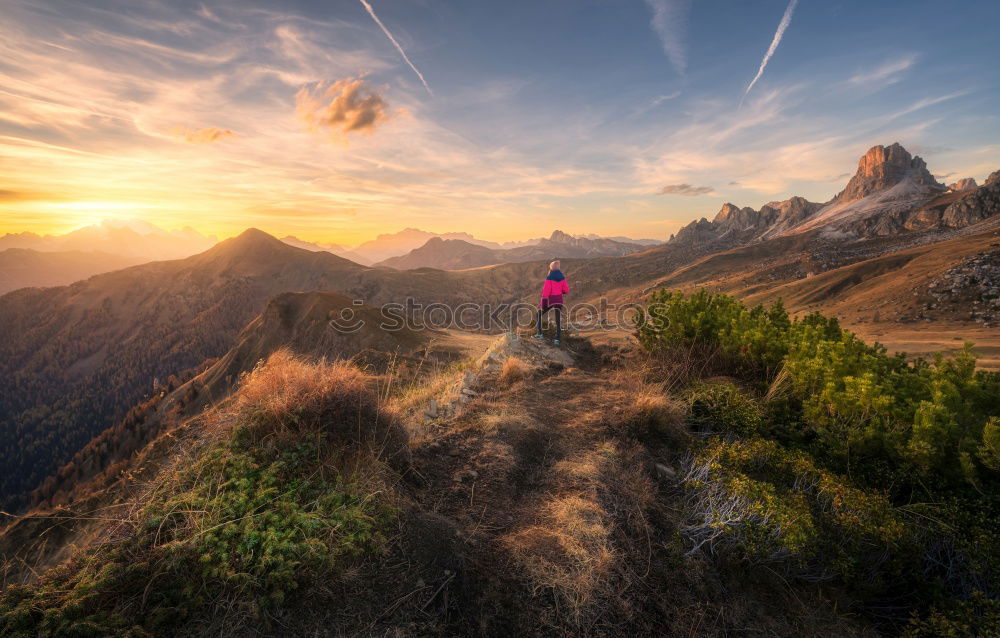 Similar – Image, Stock Photo Dolomites High plain