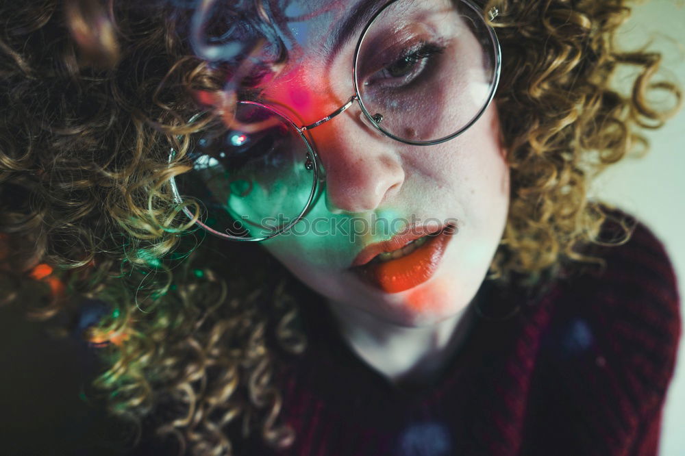 Similar – Image, Stock Photo 2 women with confetti