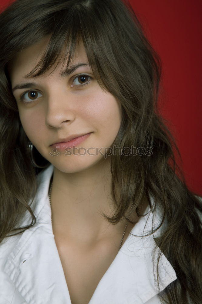 Similar – Image, Stock Photo the compliment Brunette