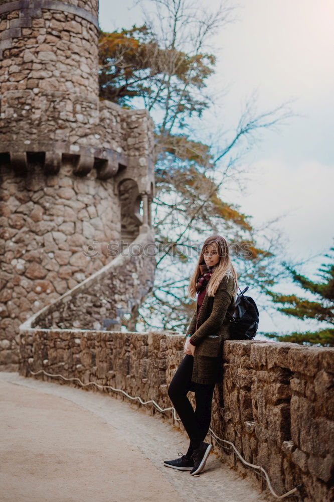 Similar – Girl in front of Alcatraz Prison in San Francisco, California