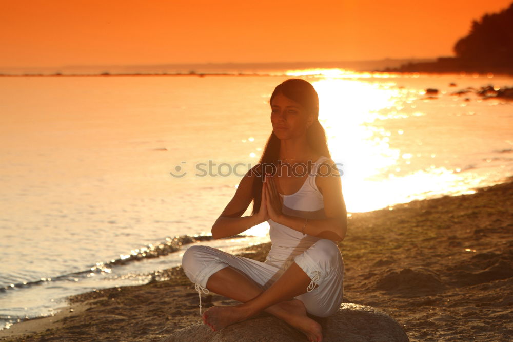 Similar – Image, Stock Photo Mother and son playing on the beach at the sunset time. People having fun outdoors. Concept of happy vacation and friendly family.