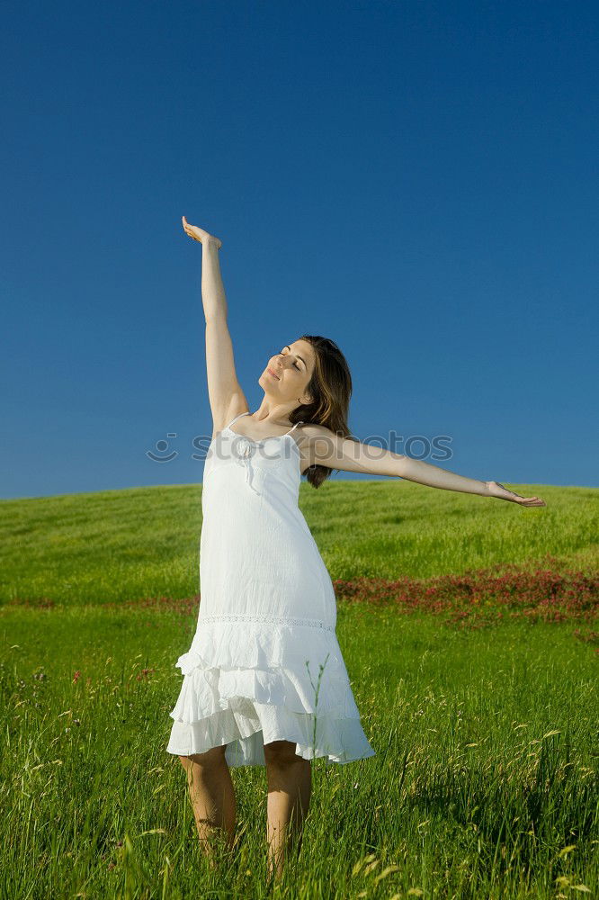 Similar – Image, Stock Photo freedom Sunbeam To enjoy