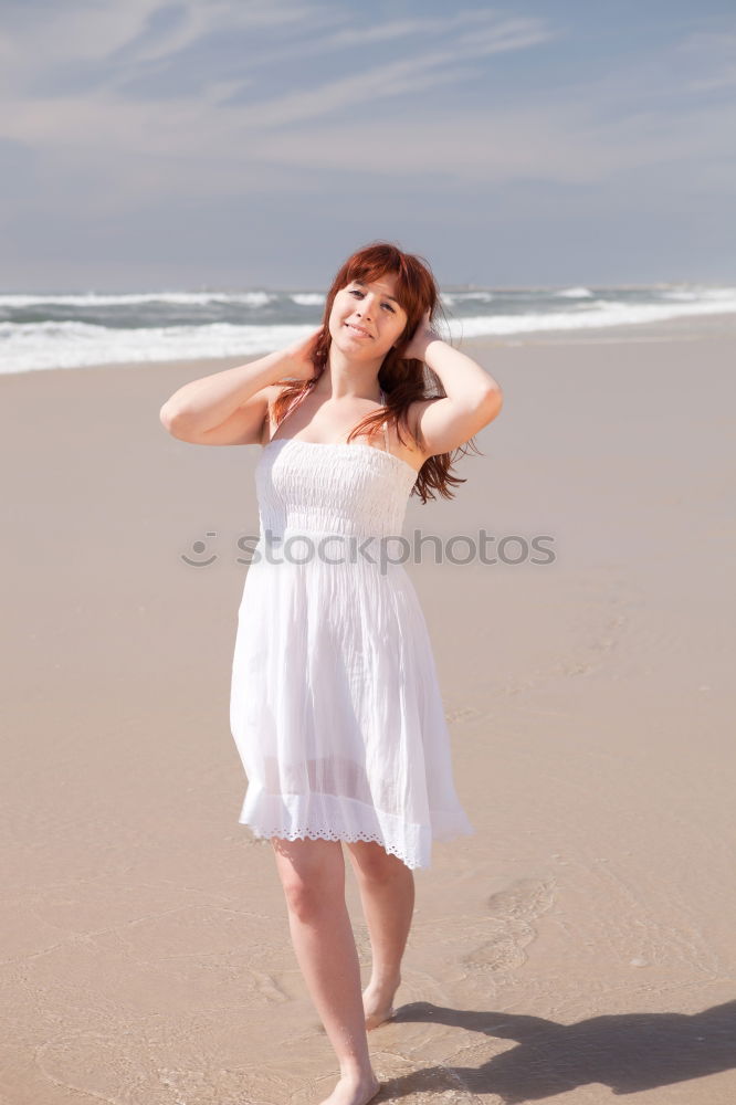 Similar – Image, Stock Photo lost at beach Elegant