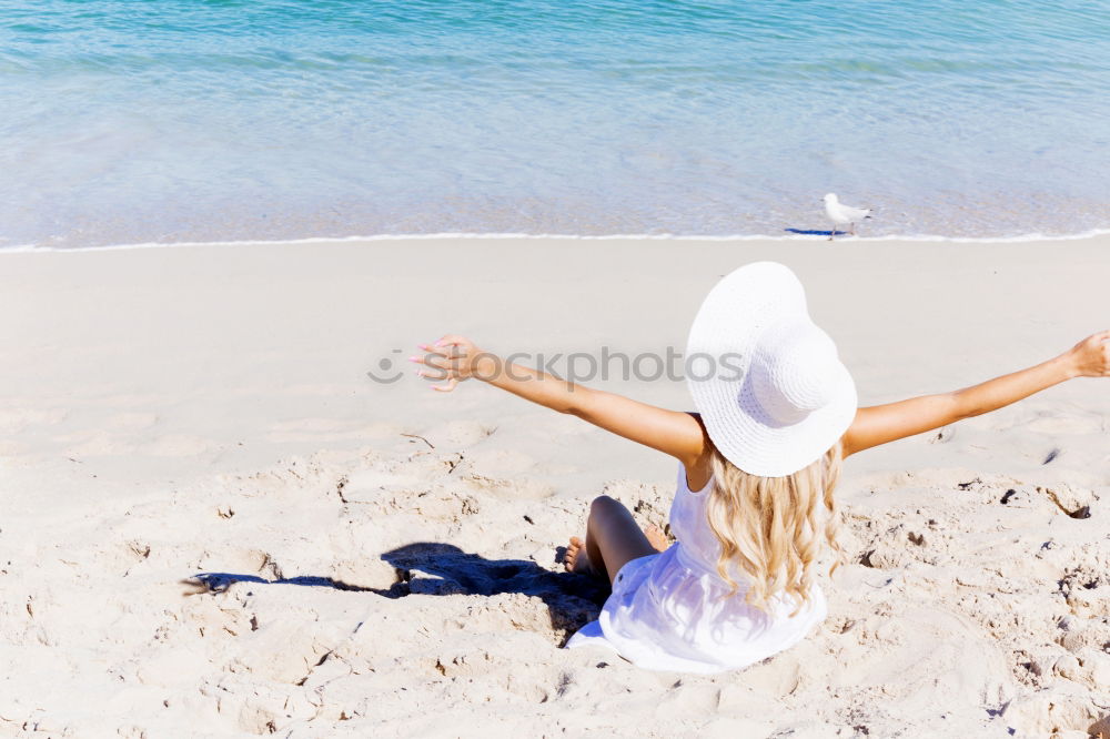 Similar – female runner stretching