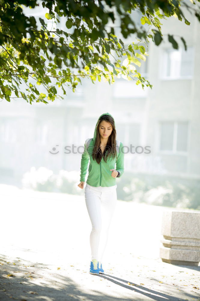 Similar – Image, Stock Photo Enjoy nature II Feminine