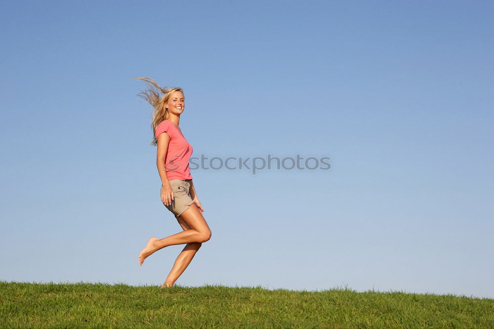 Similar – athletic woman resting