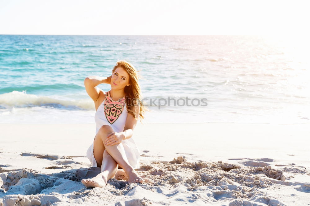 Similar – Image, Stock Photo Girl at Bavaro Beaches in Punta Cana, Dominican Republic