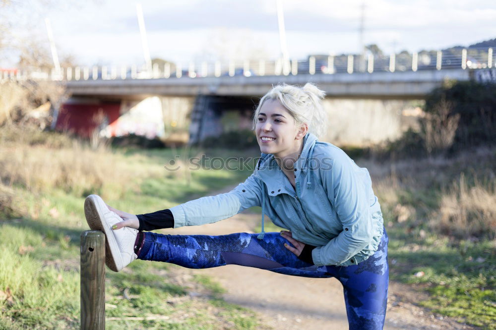 Similar – Image, Stock Photo Stay fit Lifestyle Sports