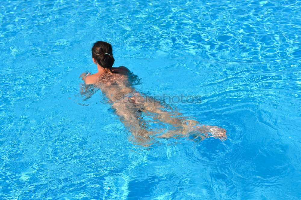 Similar – Image, Stock Photo Diving in the pool
