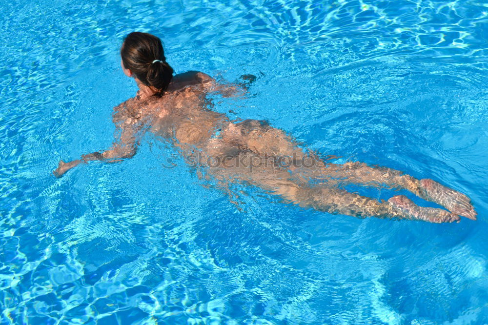 Similar – Image, Stock Photo Diving in the pool