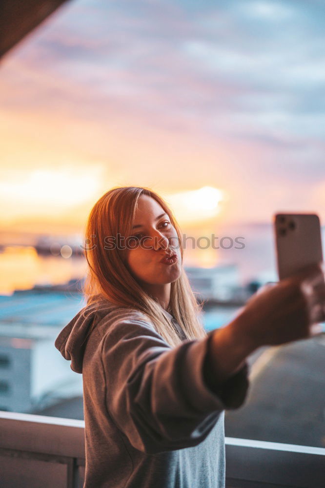 Similar – Blonde white woman holding an old VHS tape and playing with it.