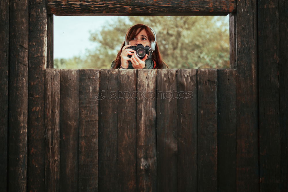 Similar – Image, Stock Photo Mature woman is cuddling her horse