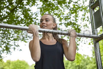 Image, Stock Photo Chins Sports Fitness