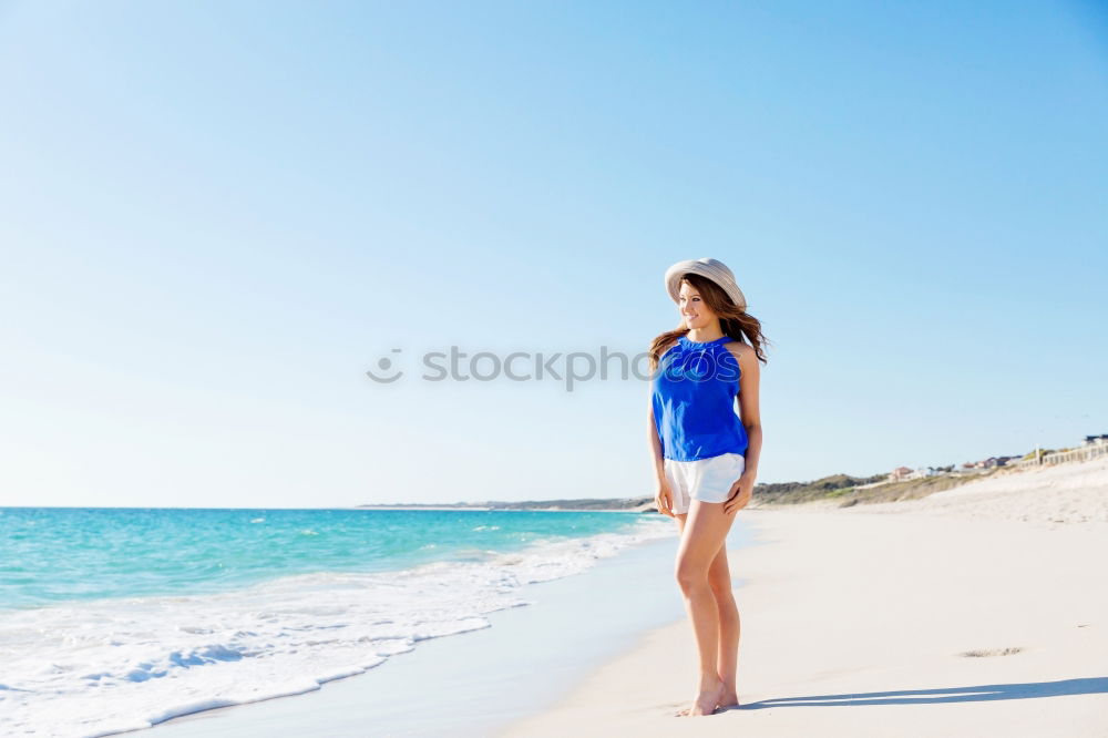 Similar – Image, Stock Photo Girl at Bavaro Beaches in Punta Cana, Dominican Republic