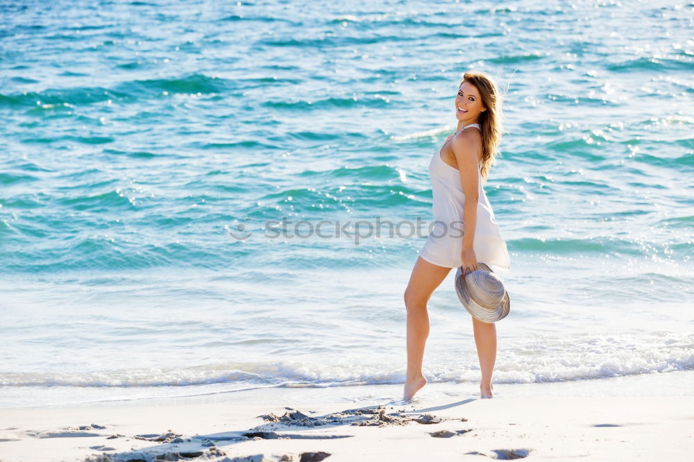 Similar – Image, Stock Photo Girl at Bavaro Beaches in Punta Cana, Dominican Republic