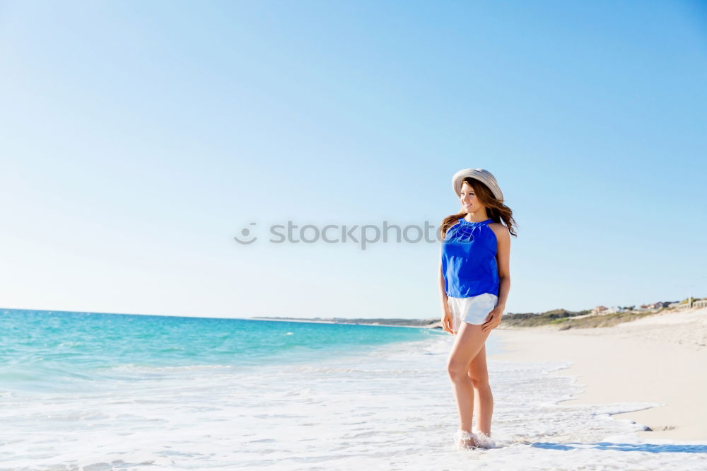 Similar – Image, Stock Photo Girl at Bavaro Beaches in Punta Cana, Dominican Republic