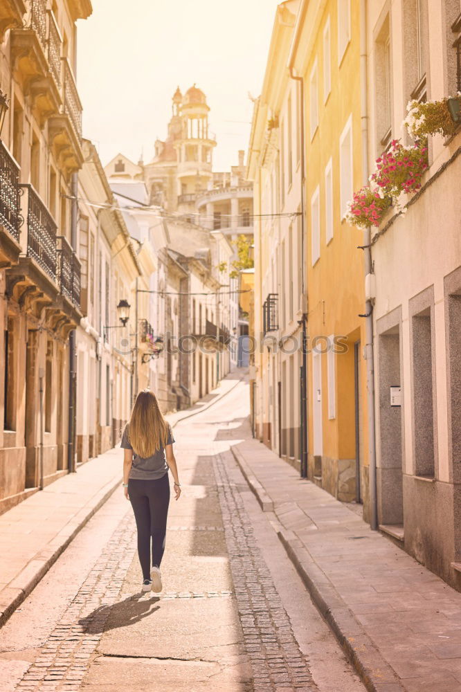 Similar – Man walking in the streets of Havana