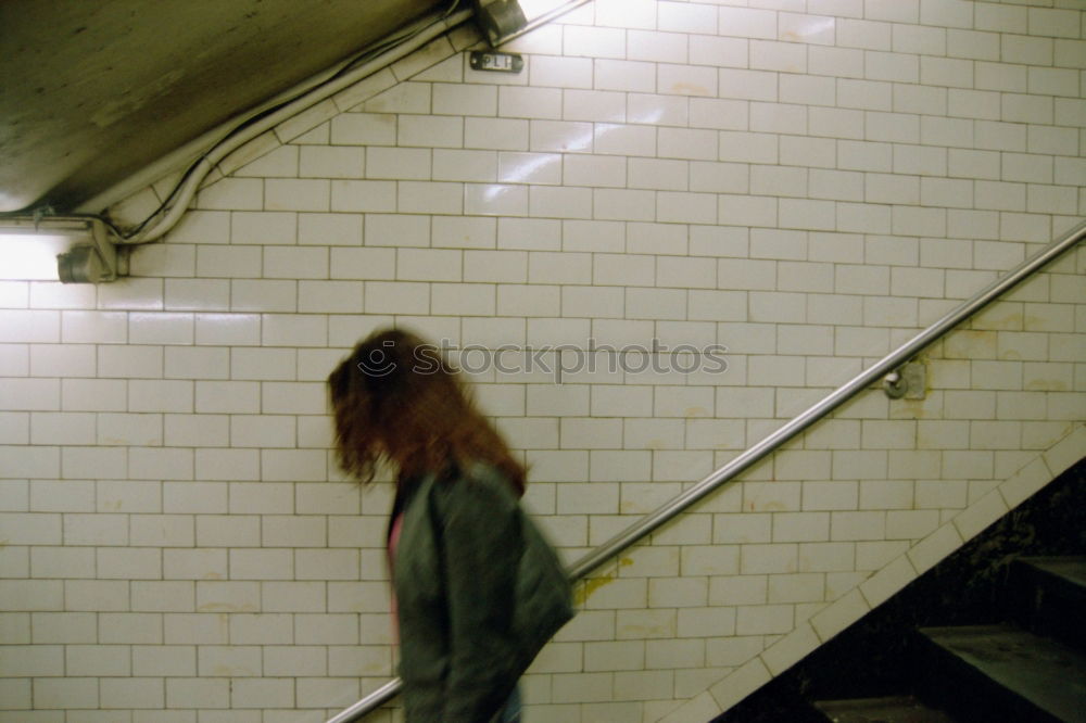 Similar – Image, Stock Photo Now she’s gone. Pedestrian