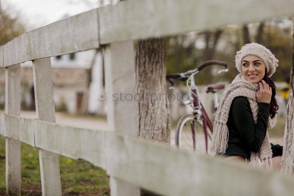 Similar – Image, Stock Photo funny girl Young woman