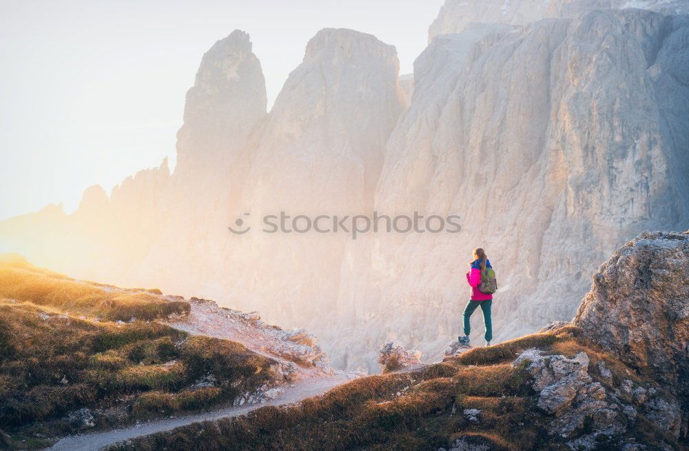 Similar – Image, Stock Photo Dolomites High plain