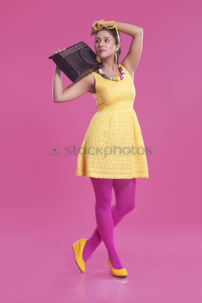 Similar – Image, Stock Photo Young slim girl with a cat pillow over her face