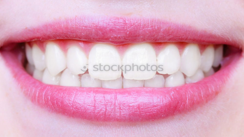 Similar – Foto Bild lovely teeth rosa gelb