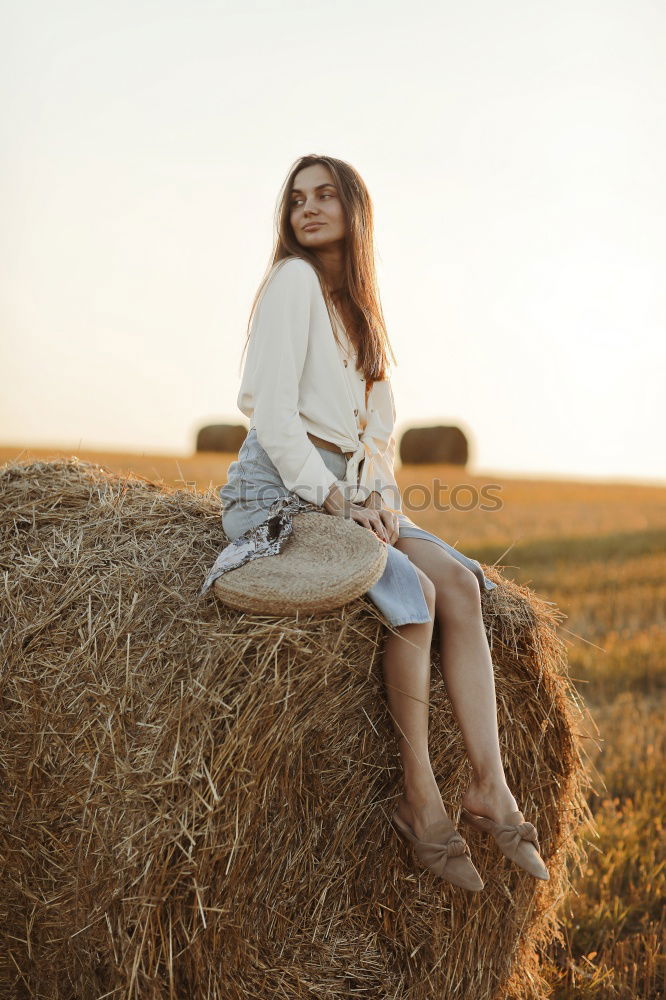 Similar – Image, Stock Photo Young woman walking in a path in the middle of a vineyard