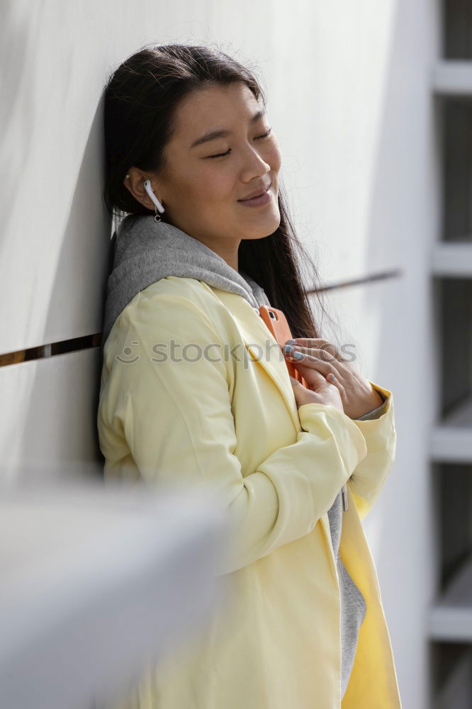 Similar – Image, Stock Photo Graceful II. Young woman