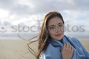 Similar – Image, Stock Photo windy… Clouds Gale Ocean