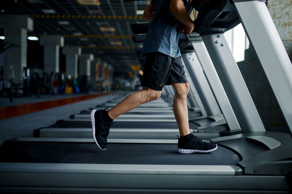 Similar – Portrait of disabled young man in the gym.