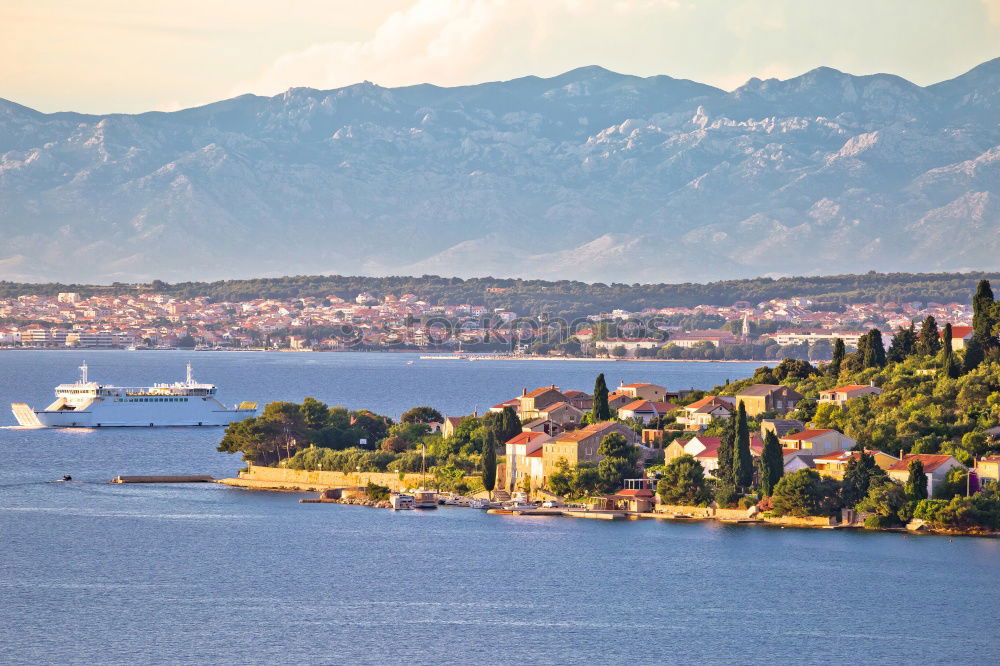 Similar – Gradac, on the coast of Croatia.