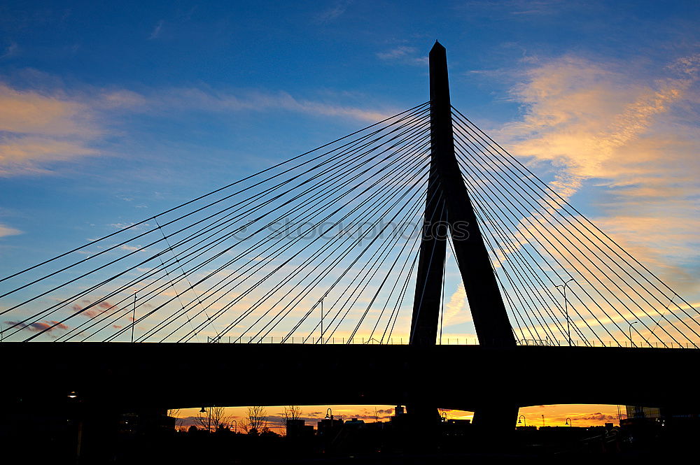 Similar – steel-cable bridge