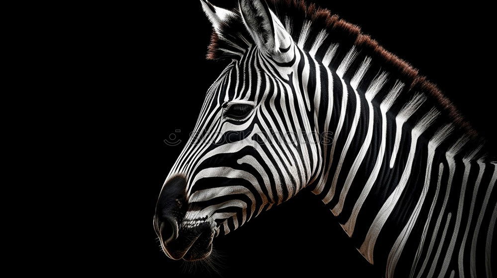 Similar – Image, Stock Photo horse/profile Horse Mane