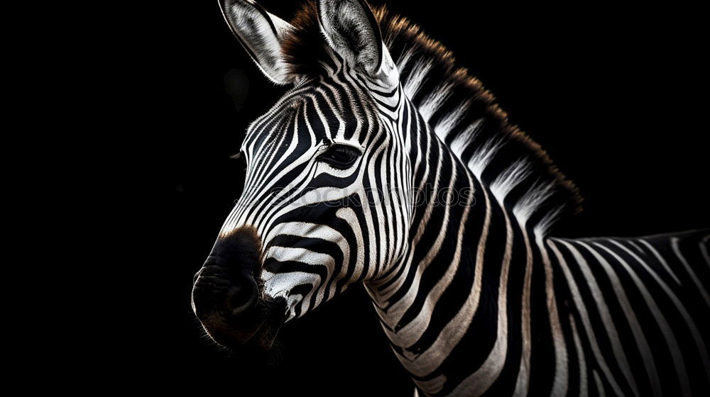 Similar – Zebras standing together 2