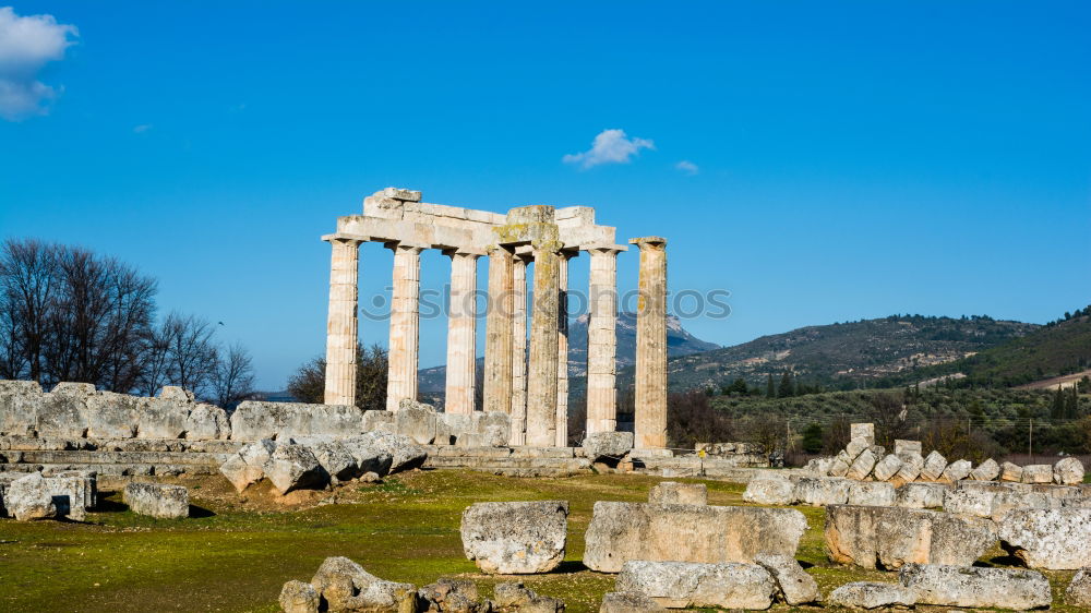 Similar – Image, Stock Photo the column and the roman temple