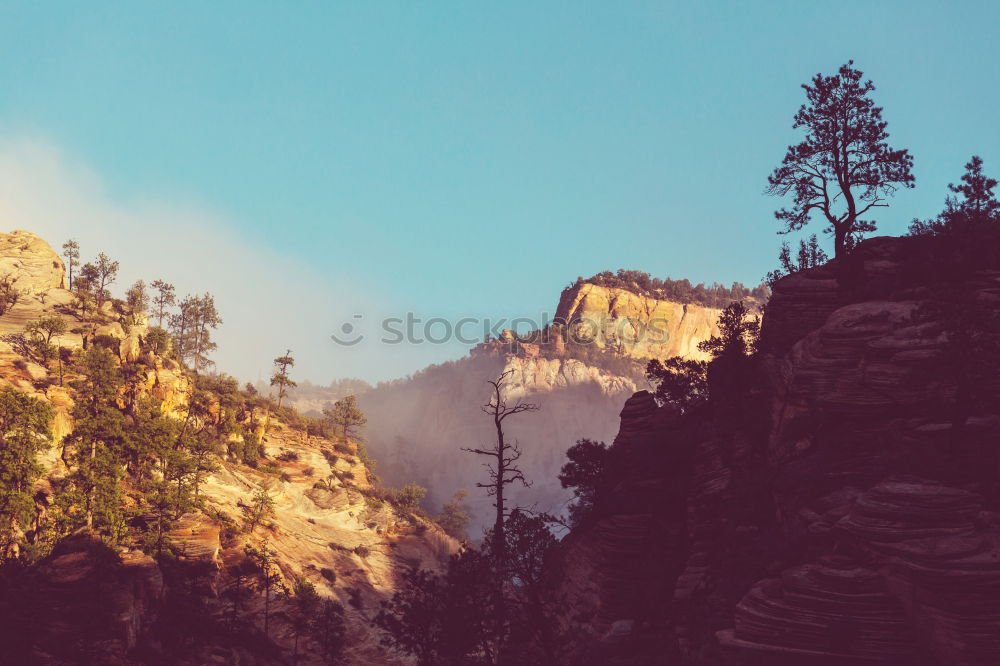 Similar – landscape of the sierra on a sunny day