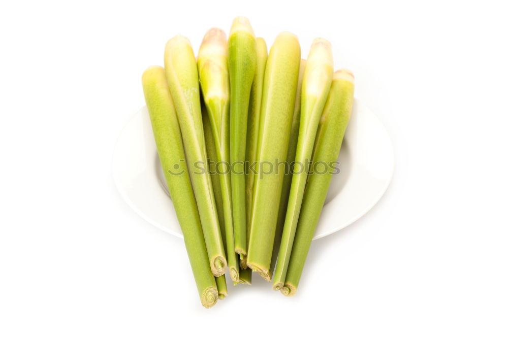 Similar – Image, Stock Photo Green asparagus Food