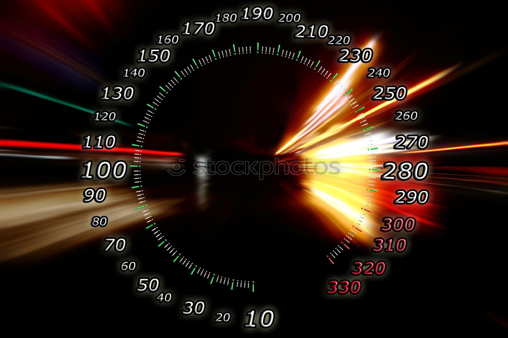 Image, Stock Photo on the way Speed