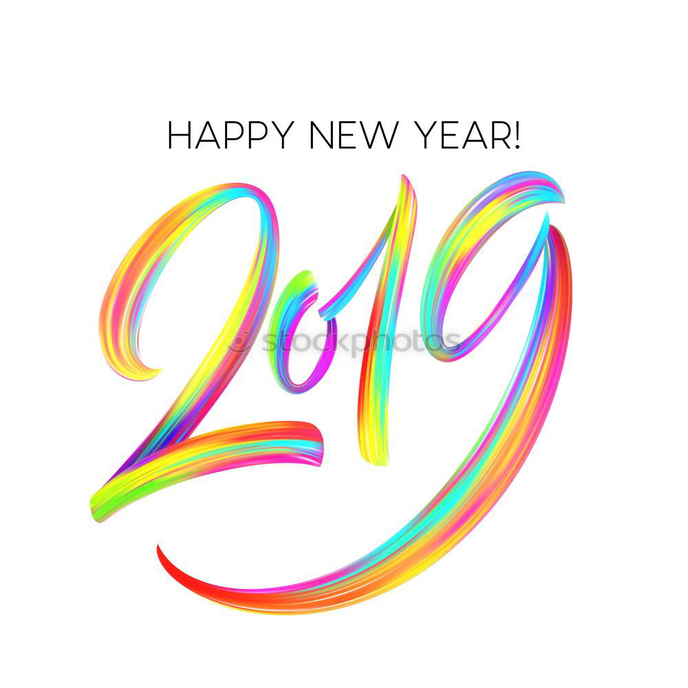 Similar – Image, Stock Photo 2016 Joy Party Event