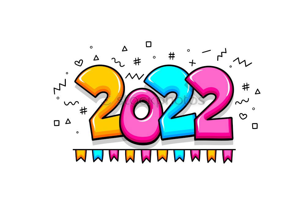 Similar – Image, Stock Photo 2016 Joy Party Event