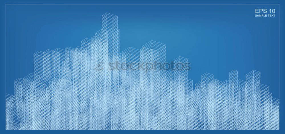 Similar – Image, Stock Photo Industry “Blue Hour”